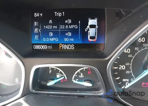 2017 Ford Escape Se из США, поврежденный, VIN 1FMCU9GD1HUD26131